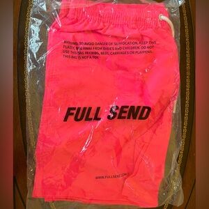Full Send Neon Pink Shorts